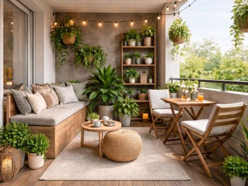 陽台改造設計指南：不同坪數的空間應用與裝修技巧